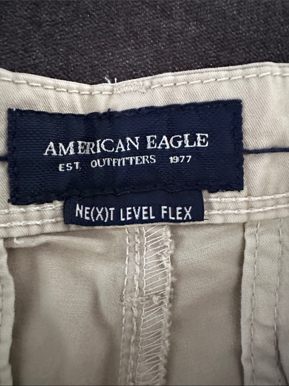 American Eagle Men's Shorts - Tan and Khaki Two-Pack - Picture 7 of 15